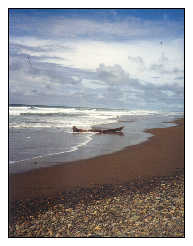 Barbuda boat on beach