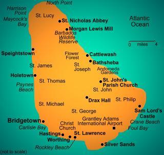 Turquoise Net - St. Barts Tourist Guide : Map