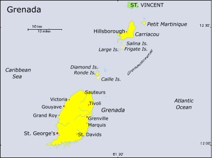 Grenada Map