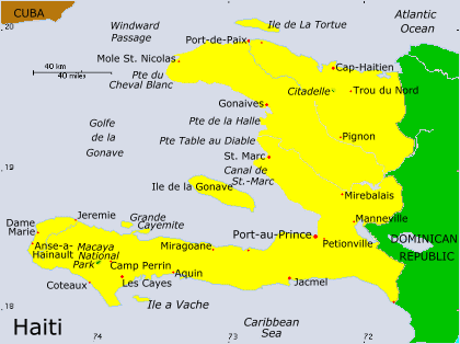Haiti - Map