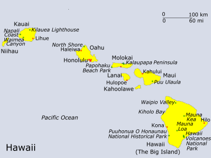 Hawaii - Map