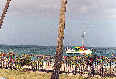Fun Boat off Grand Anse